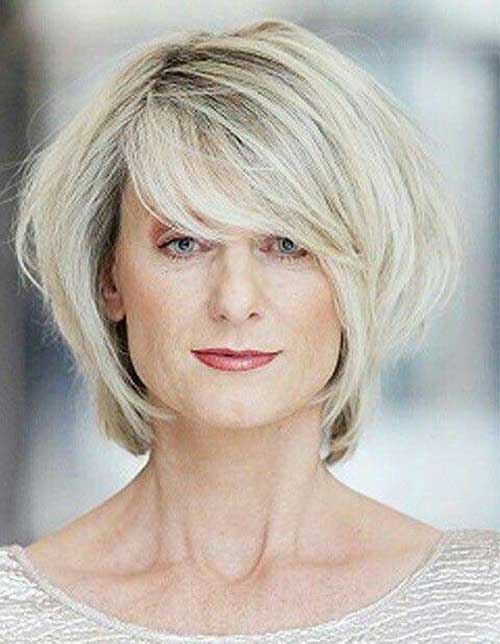 Short Haircuts for Women Over 50 in 2018