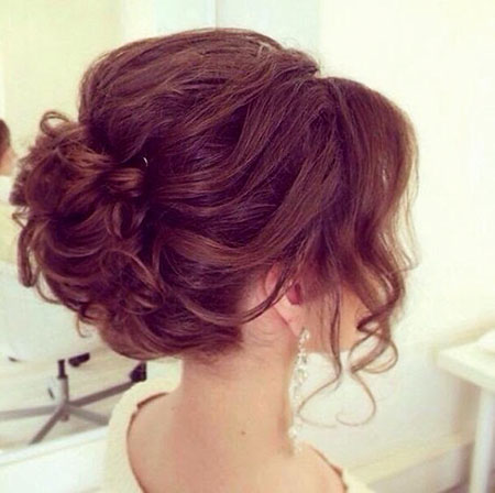 Wedding Prom Updo Without