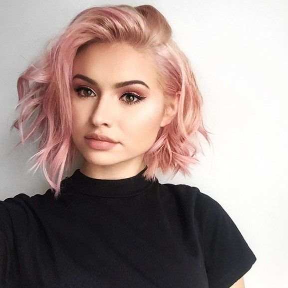 23 Short Hair Colors And Highlights For 2018 Summer