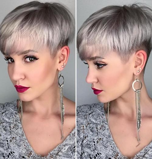 Short Hairstyles For Fine Thin Hair For Round Face Short