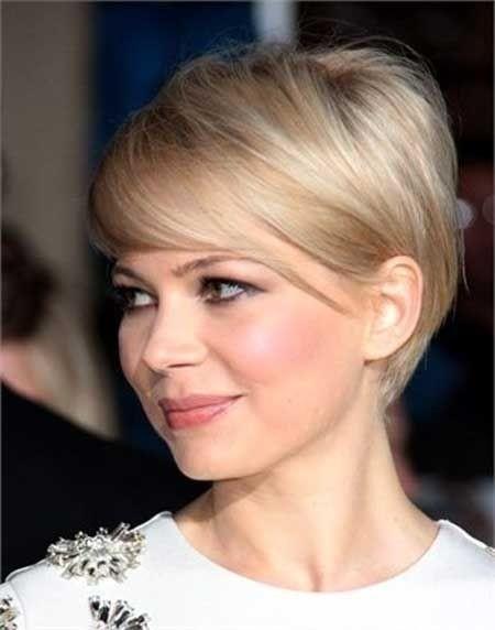 Short Hairstyles for Fine Thin Hair for Round Faces