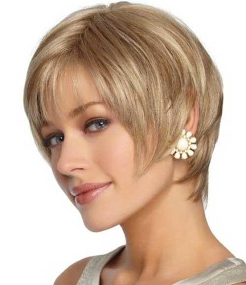 Short Hairstyles Long Face Fine Hair