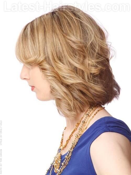 Short Hairstyles for Fine Thin Hair for Round Faces