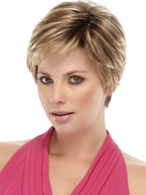 Short Hairstyles for Fine Thin Hair for Round Faces