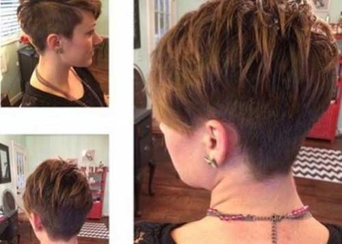 Short Pixie Haircuts For Thick Straight Hair 2019 Short