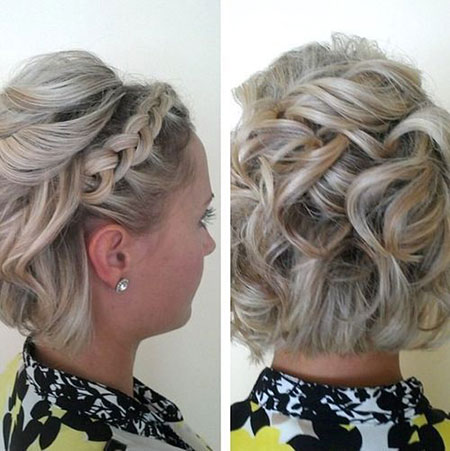 20 Best Prom Hairstyles for Short Hair 2019