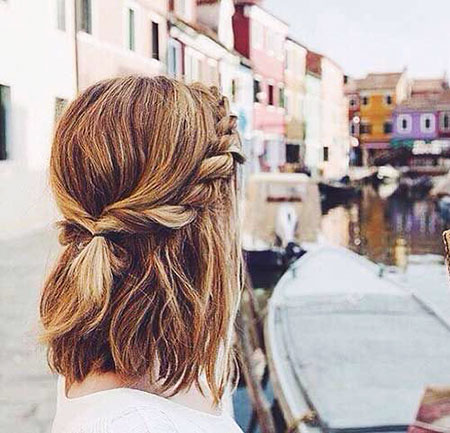15 Easy Braids for Short Hair To Do Yourself