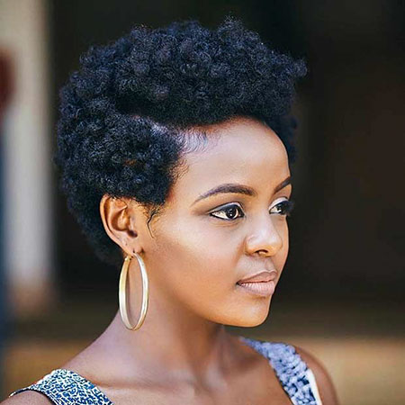 Natural Hair, Natural Black Women Short
