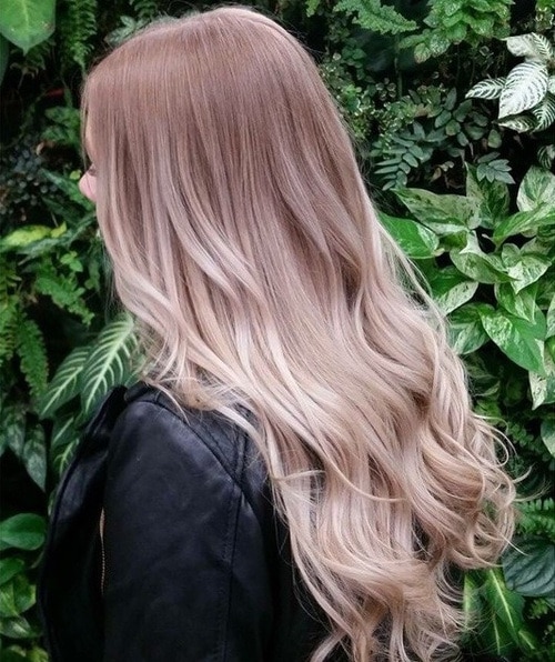 Coconut Ombre Hairstyle