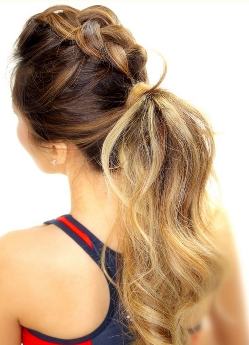 Cutest Braid Ponytail - Long Hairstyles for Summer 2015