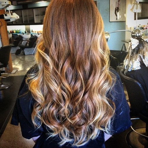 Ombre Hair with Highlights