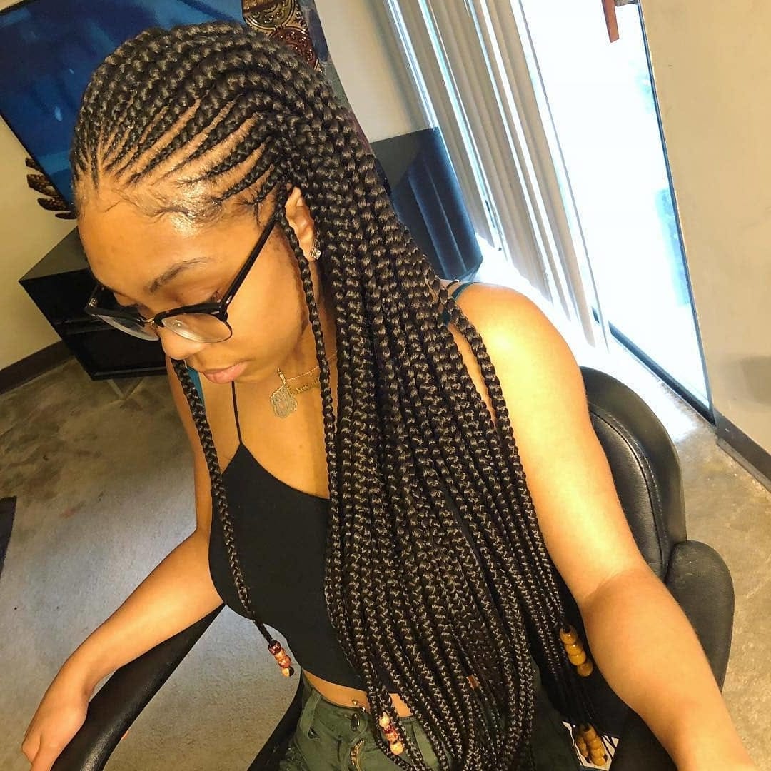 50 Classy Cornrows Braids For Black Women Short Hair Models