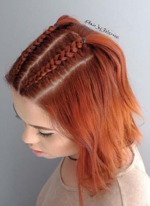 28 Braided Pigtail Braids For Short Hair You Will Love For 21 Short Hair Models