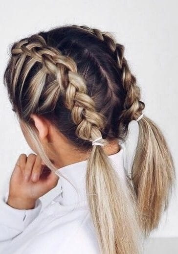 37 Double Dutch Braids For Short Hair That Will Brighten Up