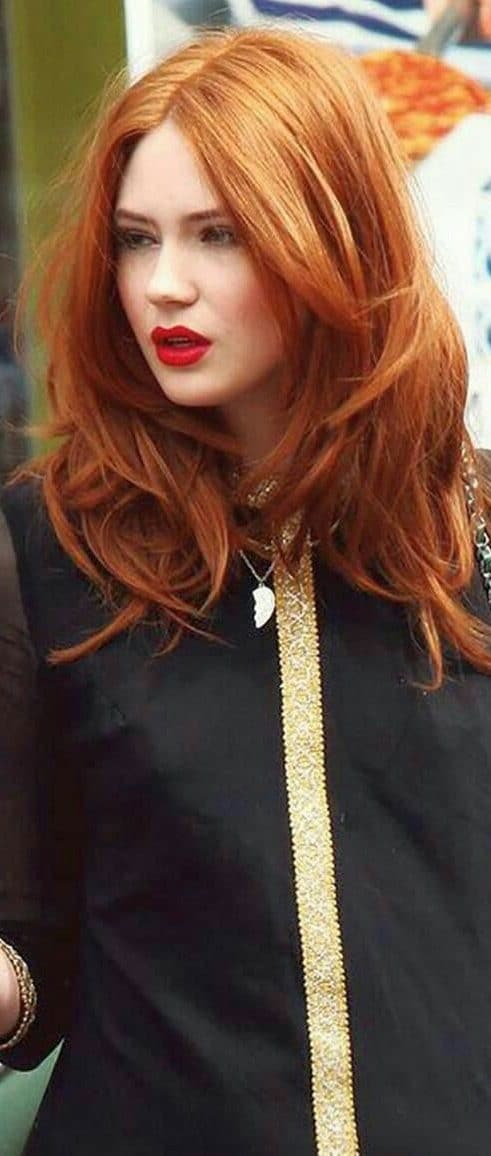 natural red hair color