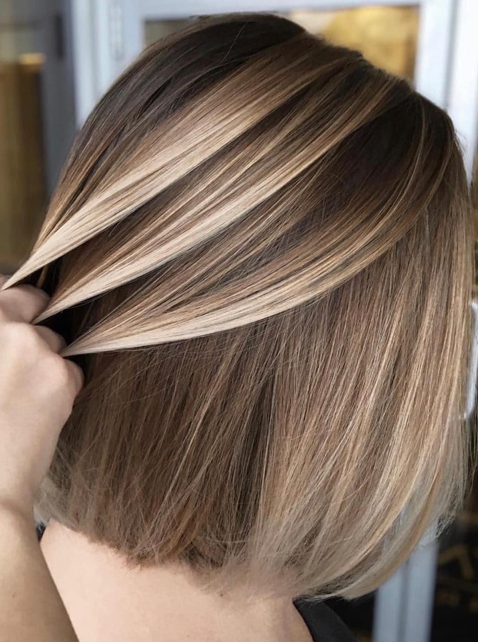 50 Balayage Hair Color Ideas for Blonde Short Straight Hair