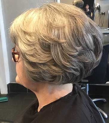 Layered Bob For Fine Hair Over 50