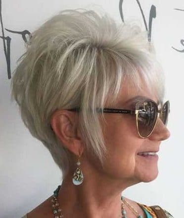 Short Hairstyles For Over 50 Fine Hair