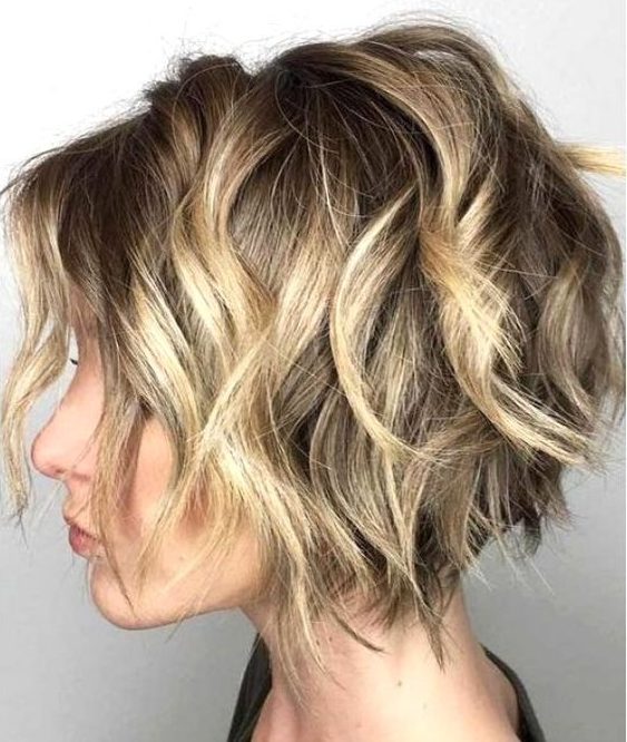 Thin hair short messy hairstyles