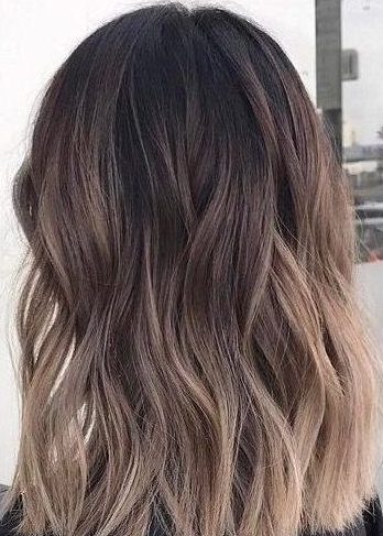 caramel balayage hair 