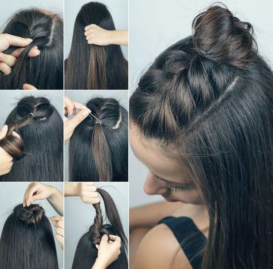 Braid for shoulder length hair