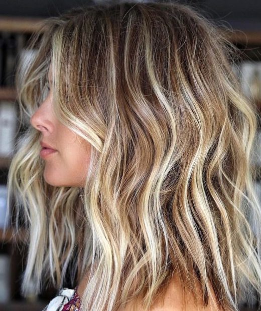 Cali Blonde for short wavy hair