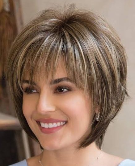 Chubby face short bob hairstyles