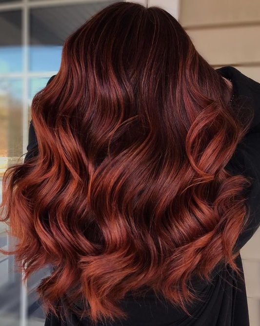 15 Auburn Balayage Hair Color Ideas for Short Haircuts | Short Hair Models