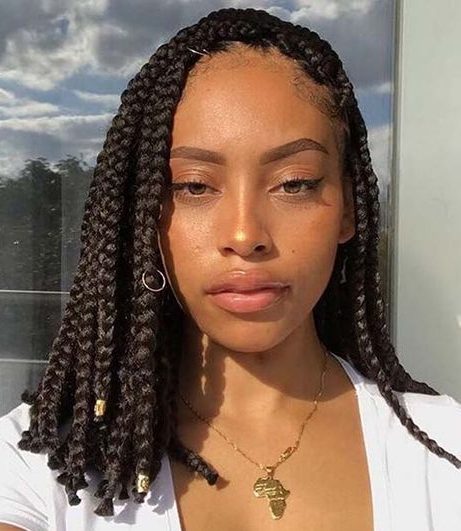 12 Braided Hairstyles for Black Women 2021 | Short Hair Models