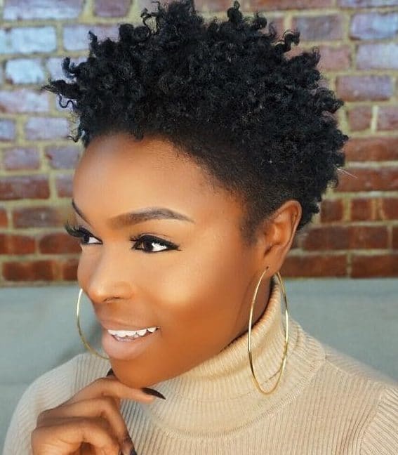 Cute Tapered Natural Hairstyles for Afro Hair