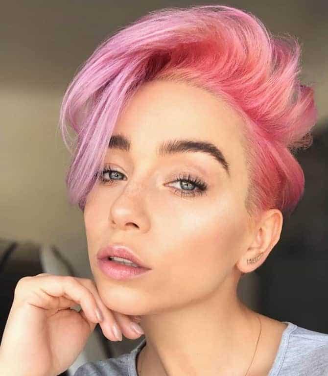 Colored Pixie Haircut for Short Hair 2021 | Short Hair Models