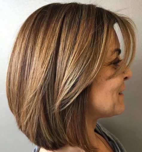 15 Shoulder Length Blonde Hair for Over 50 | Short Hair Models