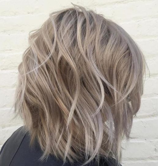 Medium blonde for short hair