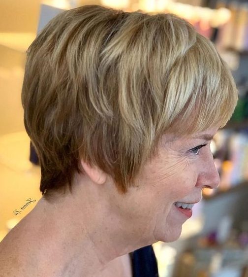 Old woman short hairstyles for over 60 fine hair