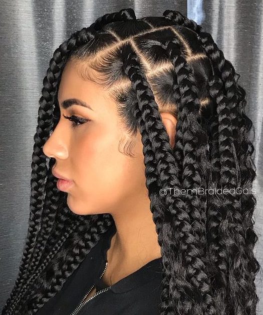 Quick black braided hairstyles