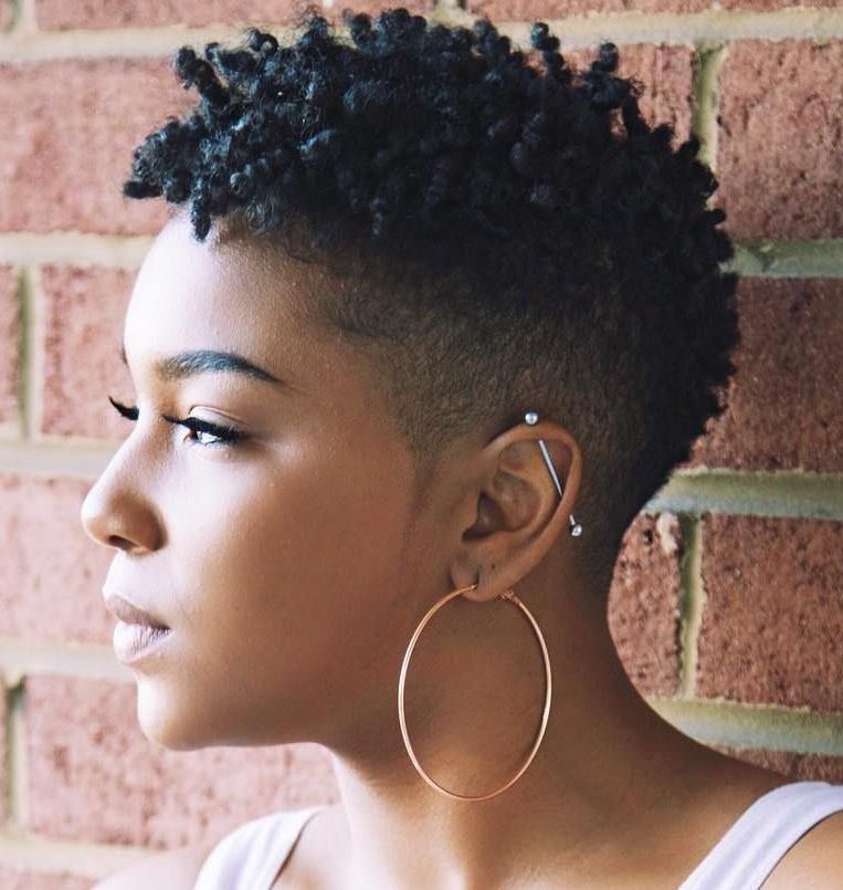 Short hair natural hairstyles for black women