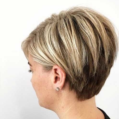 Short hairstyles for over 50 fine hair 2019