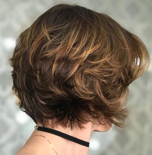 Short hairstyles for thick hair