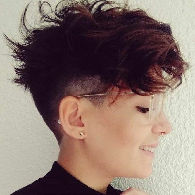 Short Androgynous Haircuts for Round Faces 2021 | Short ...