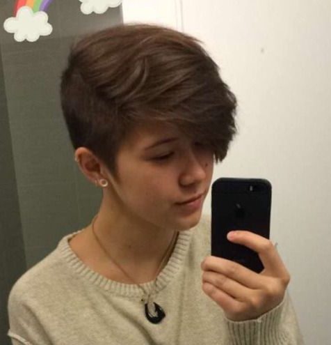 Tomboy hairstyles for short hair