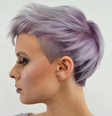 Undercut pixie cut