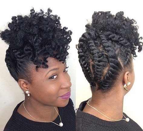 20 Natural Hairstyles for Black Women | Short Hair Models