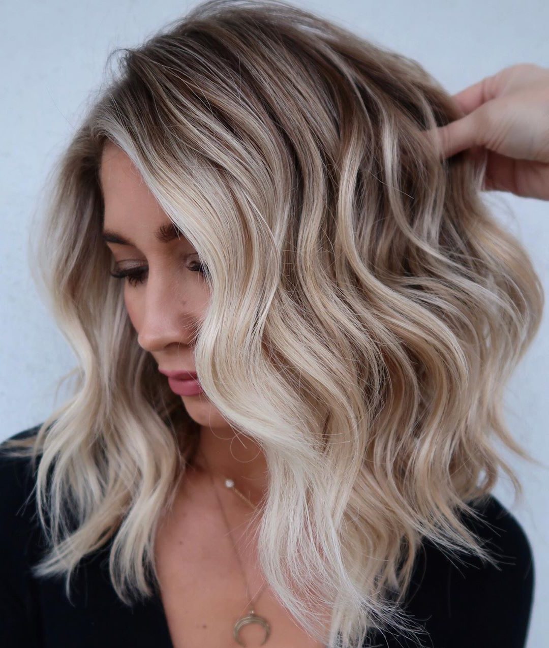 blonde hair highlights