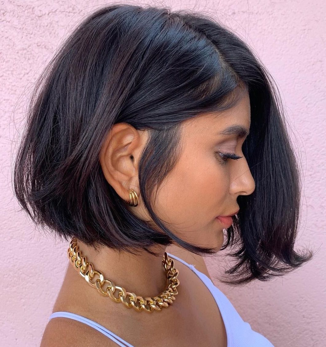 chin length bob haircut