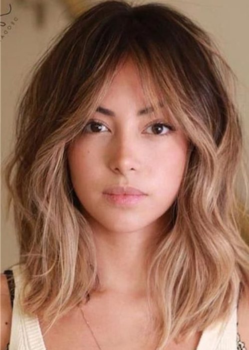 medium length 2021 hair trends