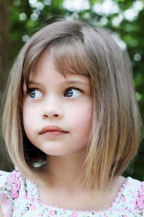 little girl short haircuts with bangs