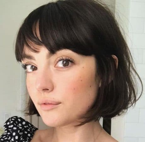 Low maintenance fine hair french bob