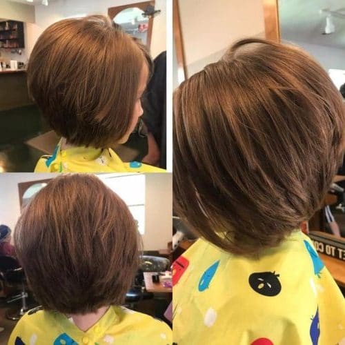 medium hair cut for girls