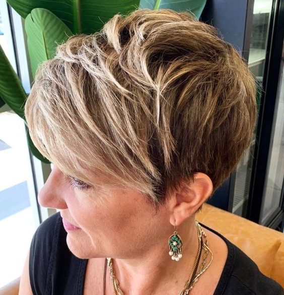 pixie cuts for older ladies