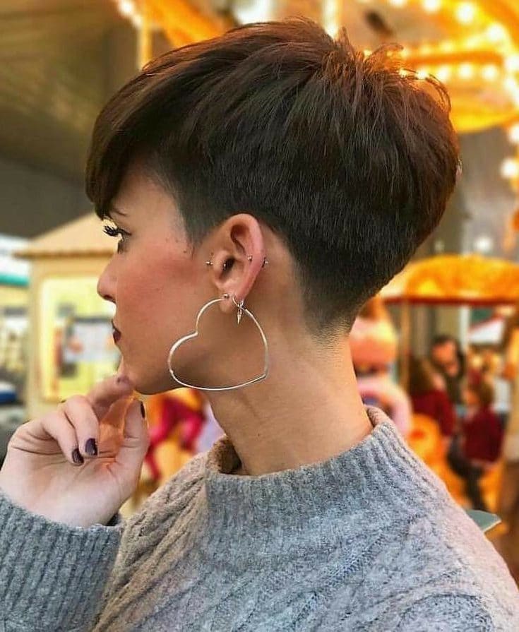 pixie haircut